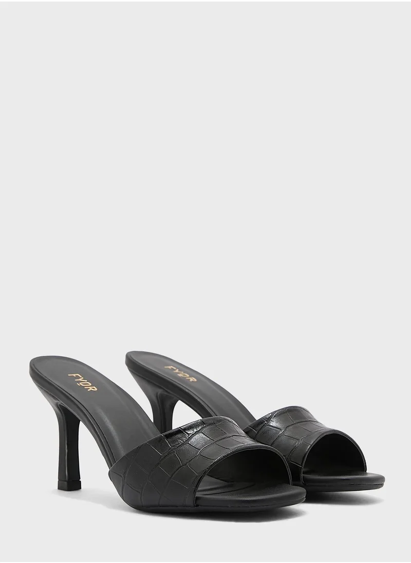 FYOR Casual High Heel Sandals