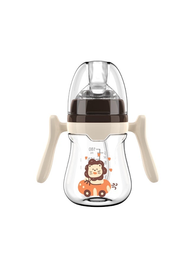 Nariele Anti Choking Anti Bloating Wide Caliber Baby Bottle With Handle