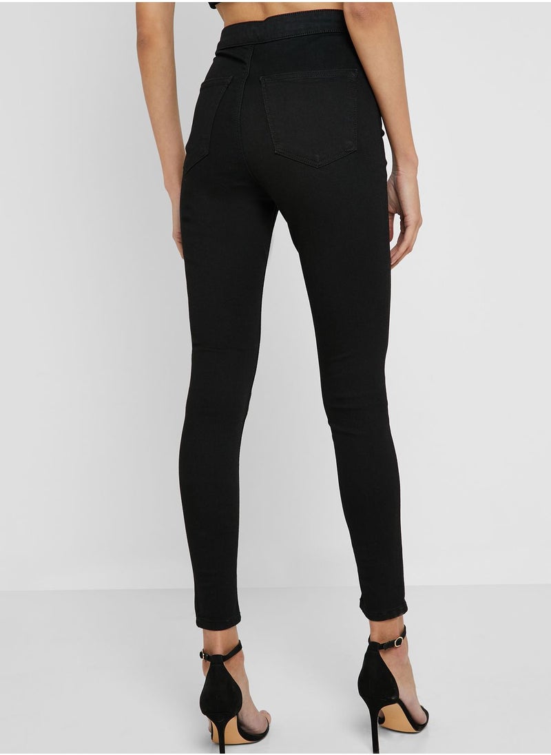 TOPSHOP - Joni High Rise Skinny Jeans - Image 1