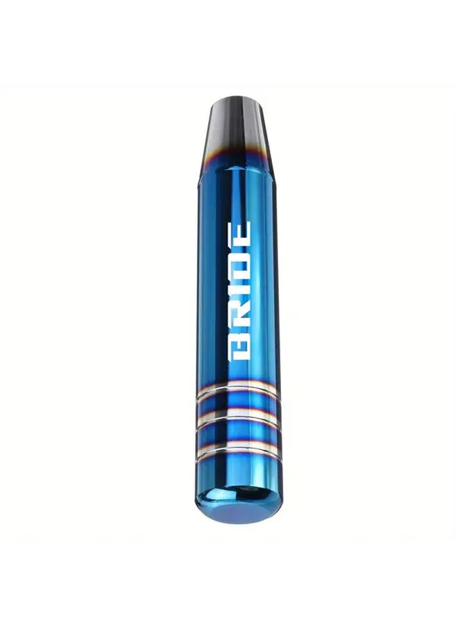 Universal Manual Car Gear Shift Knob Head Lever Blue 7 09 Inch - Image 5