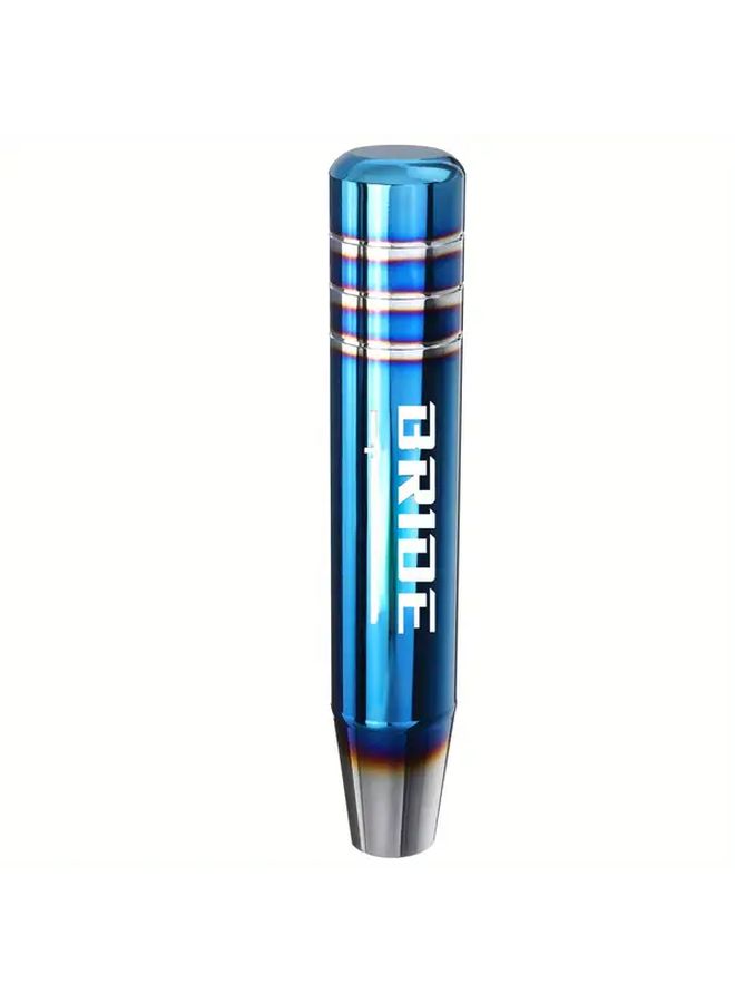 Universal Manual Car Gear Shift Knob Head Lever Blue 7 09 Inch - Image 3