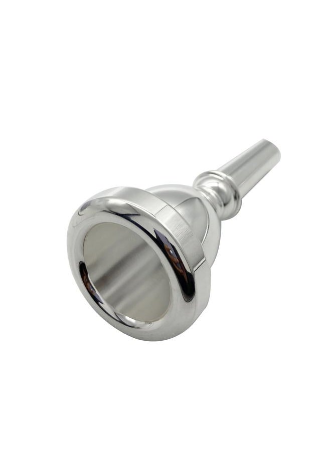 Missmore Premium Silver Plated Tuba Mouthpiece - Enhance Your Performance with Superior Sound Quality and Durability - Image 3