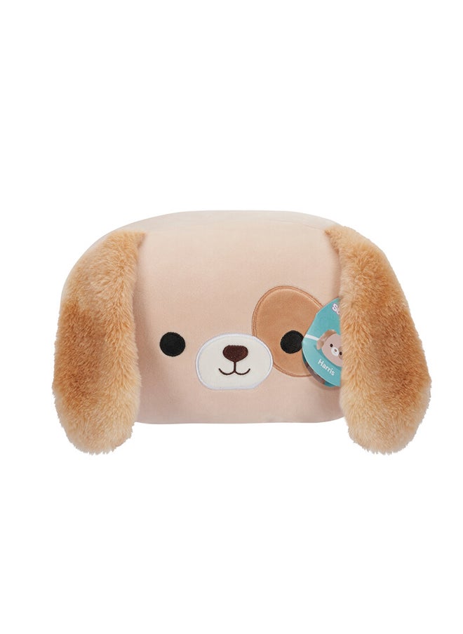 Squishmallows Medium Plush 12 inch Harris Brown Dog with Spotted Eye Stackables Officially Licensed Kellytoy Plush Toy Colorful Soft Gift for Kids Girls & Boys Washable Squishy Stuff Toy Multicolor All Age  - Image 1