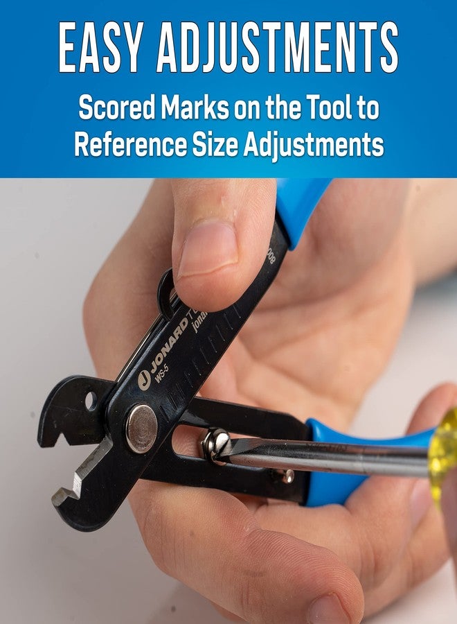 جونارد تولز مفتاح ربط قابل للتعديل WS-5 من جونارد تولز، أداة تجريد، قاطع، 10-30 AWG - Image 2