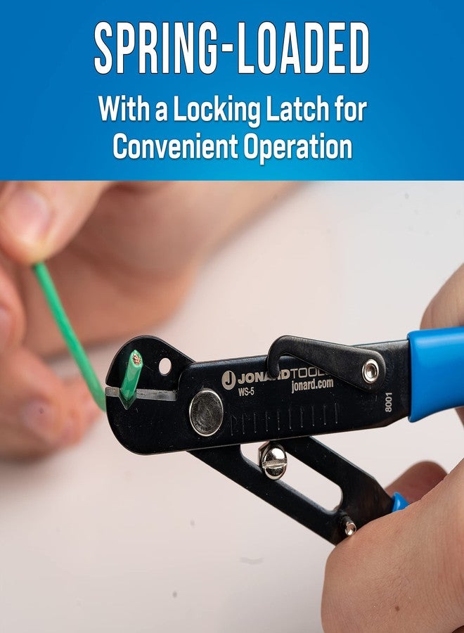 جونارد تولز مفتاح ربط قابل للتعديل WS-5 من جونارد تولز، أداة تجريد، قاطع، 10-30 AWG - Image 3