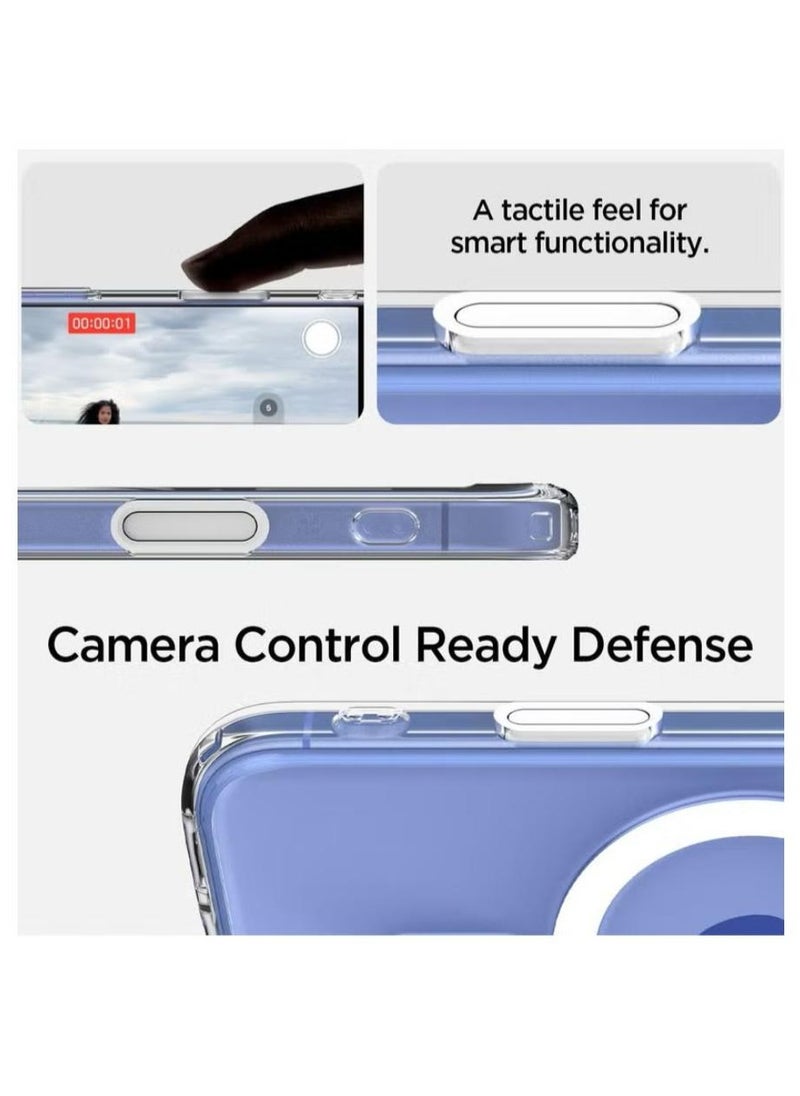 Ultra Hybrid T MagFit for iPhone 16 Case Cover [Camera Control Button Cover] with MagSafe - White