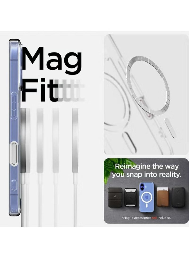Ultra Hybrid T MagFit for iPhone 16 Case Cover [Camera Control Button Cover] with MagSafe - White