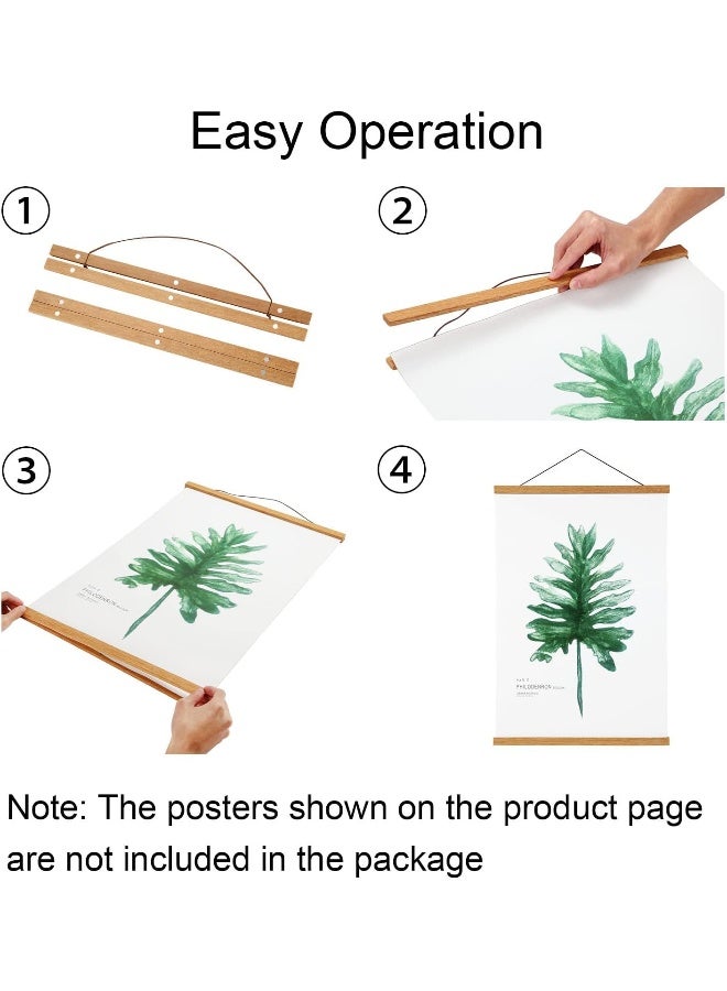 Falamon Magnetic Poster Hanger Frame 10x14 10x15 10x13 خشب خشب خشب ملصق ملصق ملصقات للملصقات يطبع الصور صور خرائط مخفوط وأعمال فنية قماش القماش - Image 5