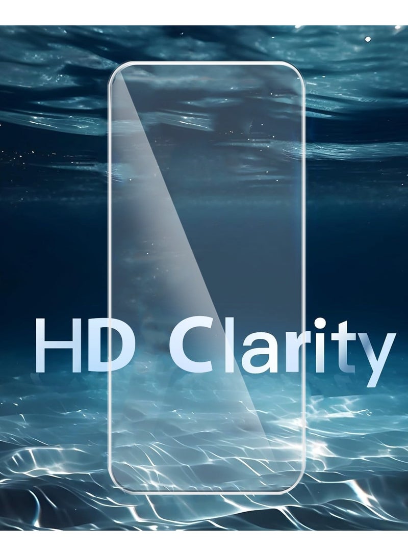 Techie 2 Pack HD Tempered Glass Screen Protector for Apple iPhone 16 - Anti Reflection Anti Bubbles 9H Hardness 0.33 mm Rounded Edges Easy Installation - Image 4