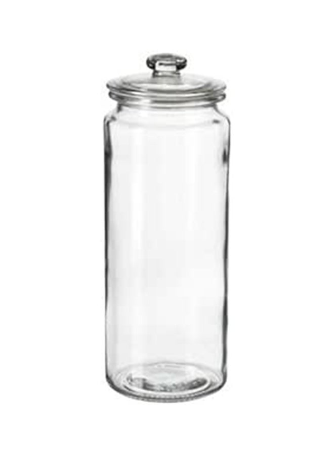 Ikea Jar With Lid  Clear Glass 