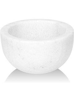 Linkidea Linkidea Marble Shaving Soap Bowl 100 Natural Marble with Interior Grooves for Maximum Lather Heat Retaining Stone Provides a Luxurious Hot Shave Experience Gift for Husband Dad White 
