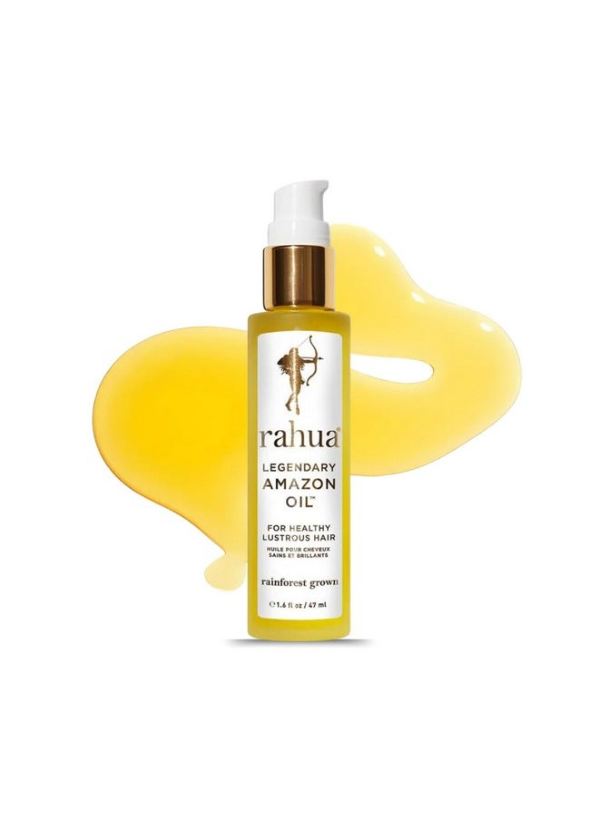 Rahua Rahua Legendary Amazon Hair Oil, 1.6 Fl Oz, Organic Plant Based Hair Care High Shine Oil for Frizz Control, Split Ends, Flyaways, Nourish & Strengthen for Soft Hair, Lightweight, For All Hair Types  - Image 1