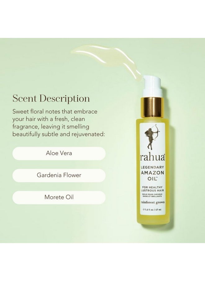 Rahua Rahua Legendary Amazon Hair Oil, 1.6 Fl Oz, Organic Plant Based Hair Care High Shine Oil for Frizz Control, Split Ends, Flyaways, Nourish & Strengthen for Soft Hair, Lightweight, For All Hair Types  - Image 4