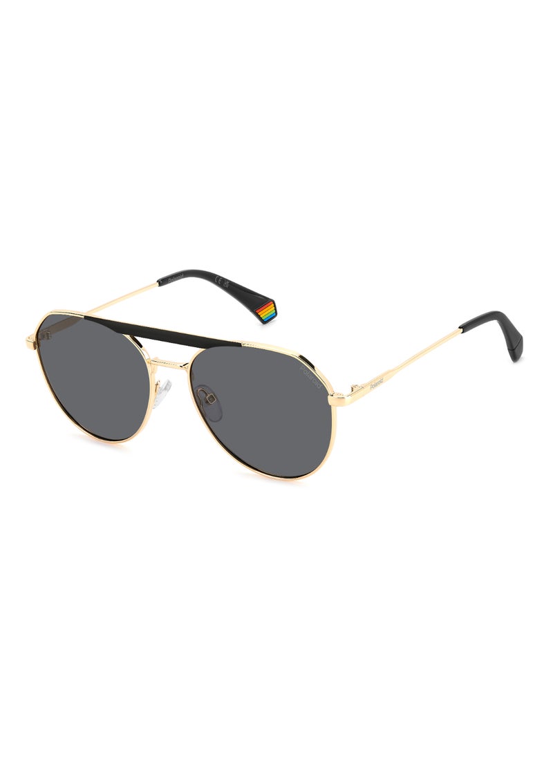 Unisex Polarized Pilot Shape Metal Sunglasses Pld 6211/S/X Grey 52 - Lens Size: 51.6 Mm - Gold Blck_ - pzsku/Z978A2AD76D5040726B6EZ/45/_/1721200425/e15db251-10f4-46f7-abdc-24ccf16b9013