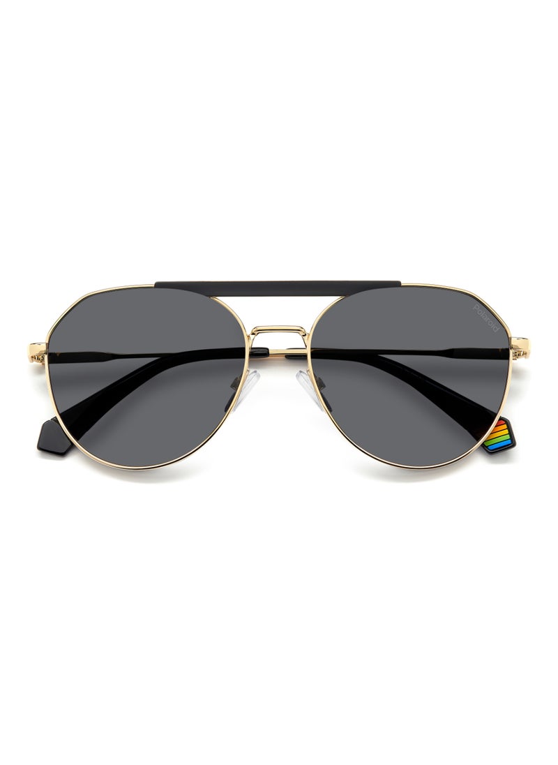 Unisex Polarized Pilot Shape Metal Sunglasses Pld 6211/S/X Grey 52 - Lens Size: 51.6 Mm - Gold Blck_ - pzsku/Z978A2AD76D5040726B6EZ/45/_/1721200426/ab4c3c7b-32c8-4502-a8f3-59342b31485b