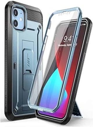 Supcase unicorn beetle pro series case for iphone 12 mini (2020 release) 5.4 inch, built-in screen protector full-body rugged holster case (cerulean) - pzsku/Z978A3F5FBEF1C1F3A8E9Z/45/_/1713736308/8943ce22-eb9f-4447-afae-439d7ccf962c
