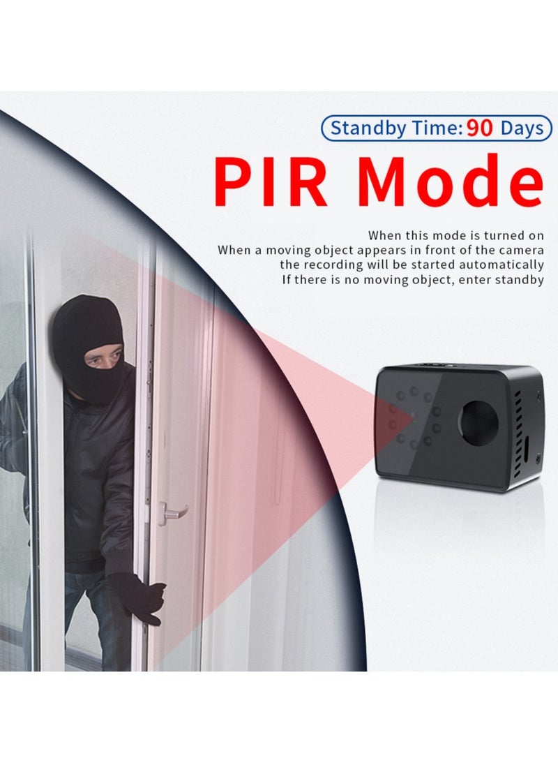 GULFLINK Auto Night Vision Camera 1080P PIR Sensor Motion Activated Mini Camcorders Standby 90 Days  - Image 4