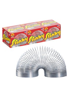 The Original Slinky Walking Spring Toy 3 Pack Metal Slinky Fidget Toys Party Favors And Gifts Kids Toys For Ages 5 Up Amazon Exclusive