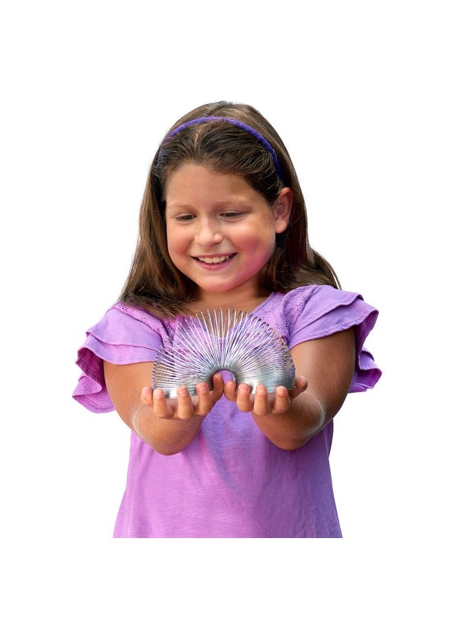 Just Play - The Original Slinky Walking Spring Toy 3 Pack Metal Slinky Fidget Toys Party Favors And Gifts Kids Toys For Ages 5 Up Amazon Exclusive - Image 1