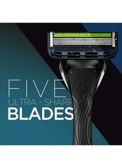 DORCO Pace 5 Pro Razor System For Men Five Blade Precision Shaving 1 Handle + 9 Cartridge Set  - Image 5