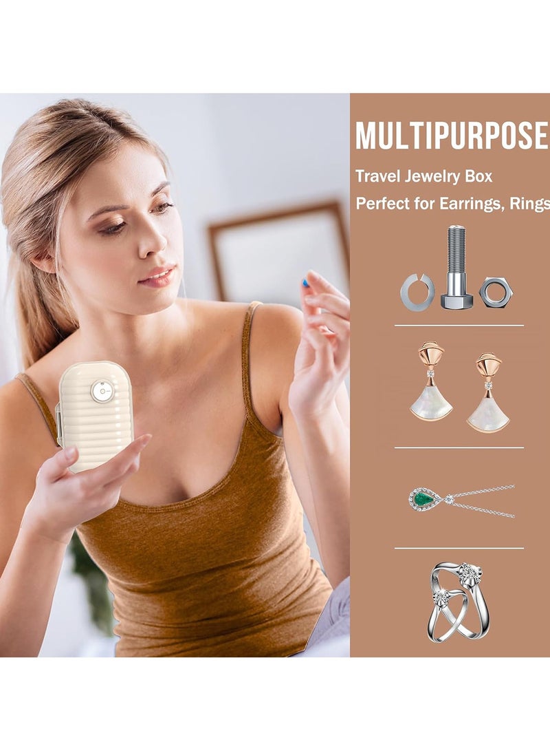 منظم حبوب السفر, حافظة حبوب منع الحمل المحمولة ذات 7 أقسام,  لتتبع الفيتامينات والمكملات الغذائية والأدوية, أساسيات السفر - Image 2