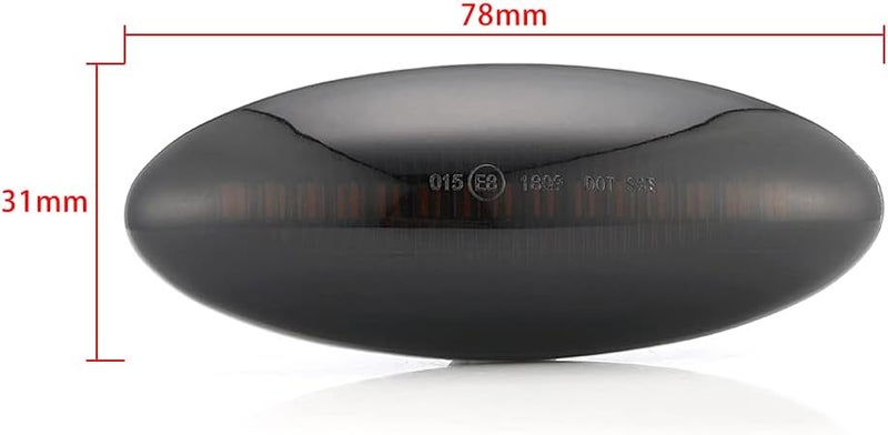 DEMULAX Dynamic Light Turn Signal Side Marker Lights - Image 2