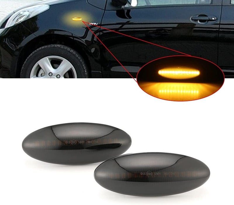 DEMULAX Dynamic Light Turn Signal Side Marker Lights - Image 5