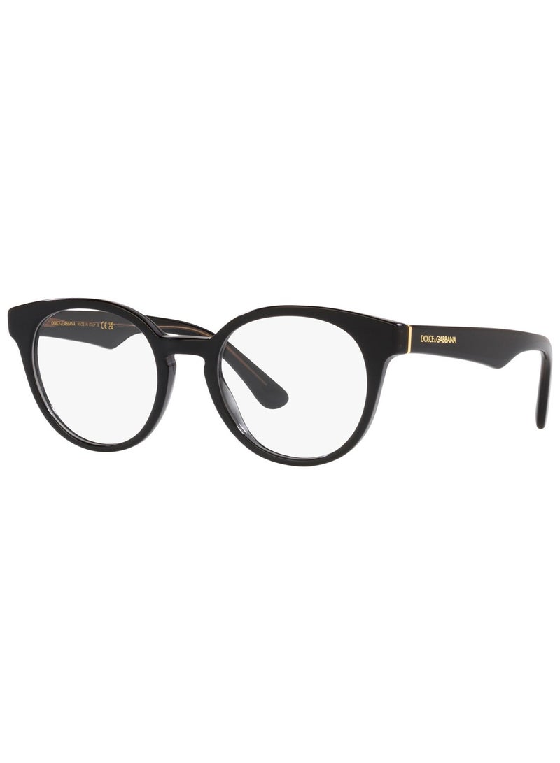 Dolce & Gabbana Dolce & Gabbana DG3361 3246 50 Women's Eyeglasses Frame  - Image 1