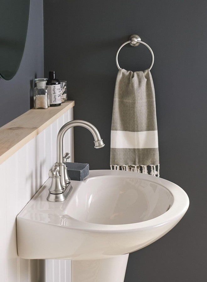 Moen Y2686BN Banbury Hand Towel Ring, 0.4, Brushed Nickel - Image 4