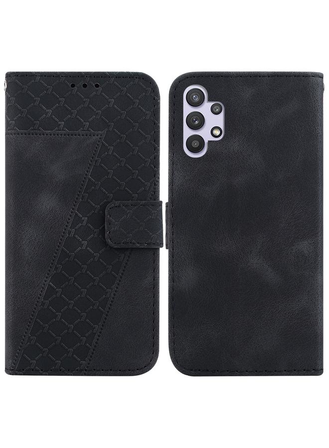 إيروريكس جراب لهاتف Samsung Galaxy A32 4G، جراب جلدي منقوش على شكل سبعة أشكال - Image 1