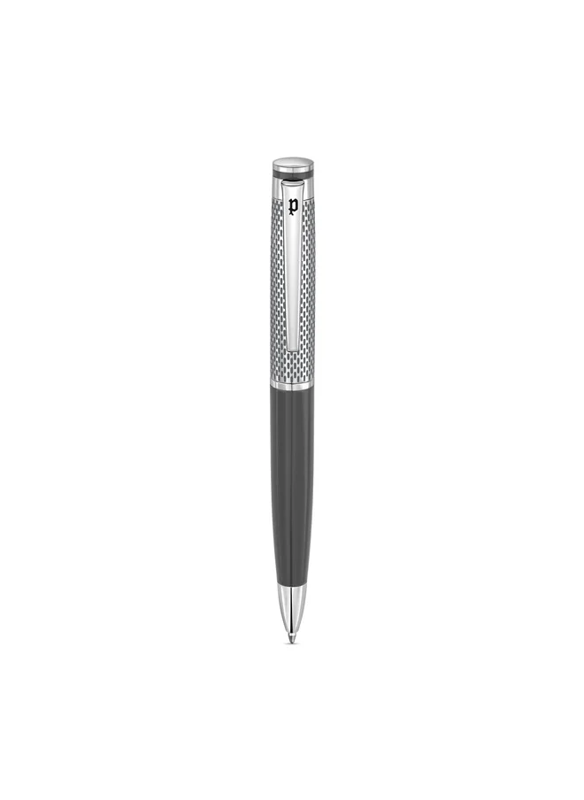 بوليس Platino.2 Grey Textured Luxury Pen for Men