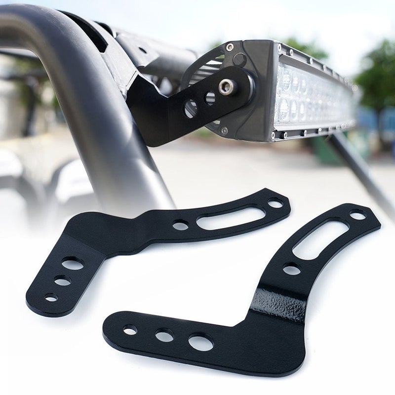 حوامل تثبيت شريط إضاءة LED العلوي Xprite 30" - 32" لموديلات بولاريس RZR XP 1000 من 2014 إلى 2021 من 2015 إلى 2021 RZR 900 S900 S1000 EPS مع قفص لفافة عادي فقط