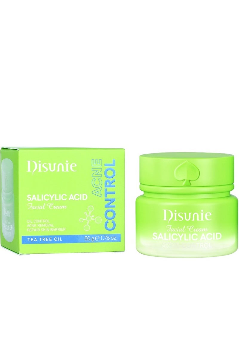 ديسوني كريم الوجه لمكافحة حب الشباب بحمض الساليسيليك وشجرة الشاي