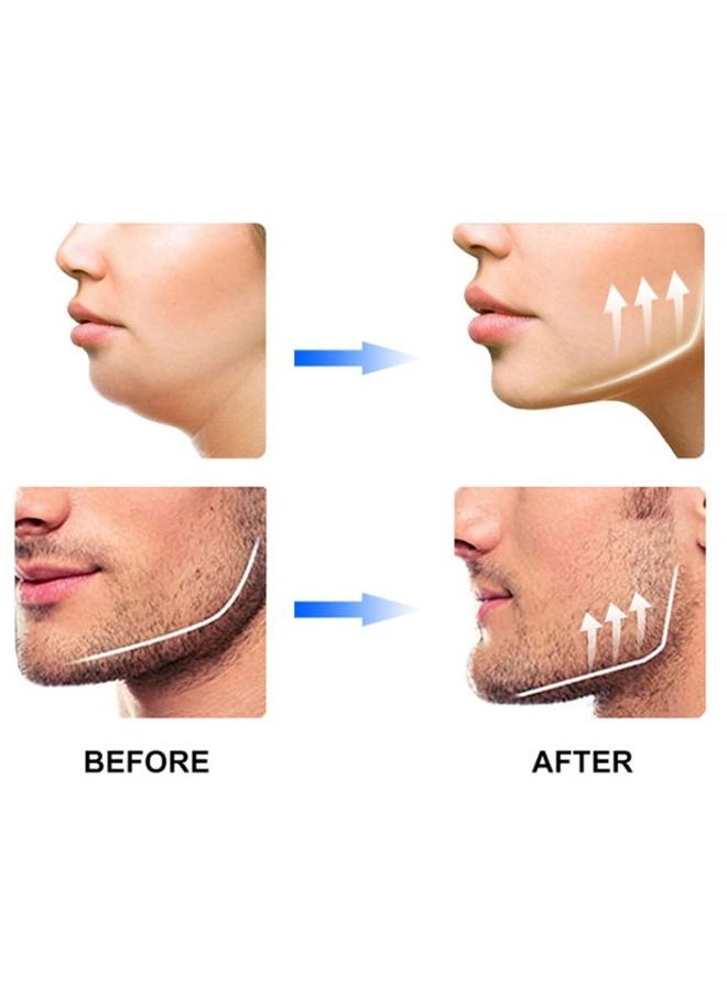 Ant 2-Piece Jaw, Face, and Neck Exerciser, Define Your Jawline, Slim and Tone Your Face, Look Younger and Healthier, Helps Reduce Stress and Cravings, Facial Exerciser (Black)  - Image 5