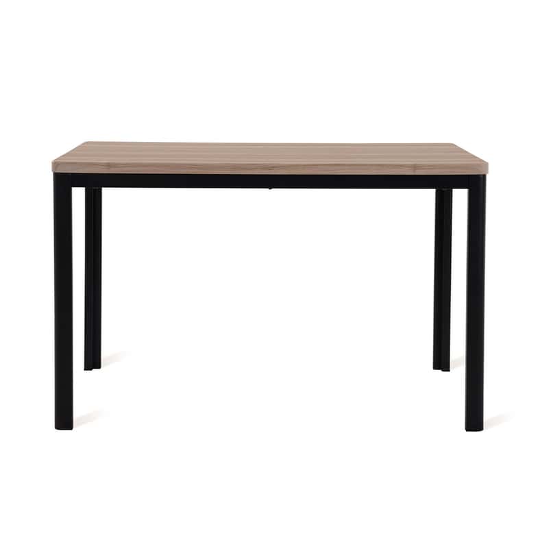 Pan Home طاولة طعام 4 مقاعد ريكر - طبيعية وسوداء - Image 4