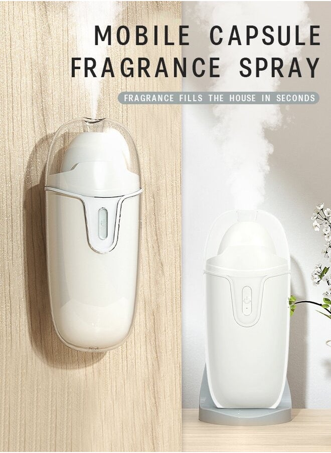 Healife Mini aromatherapy machine, small humidifier, wall-mounted, suitable for room, home, office, nano atomization, waterless essential oil aromatherapy machine  - Image 1