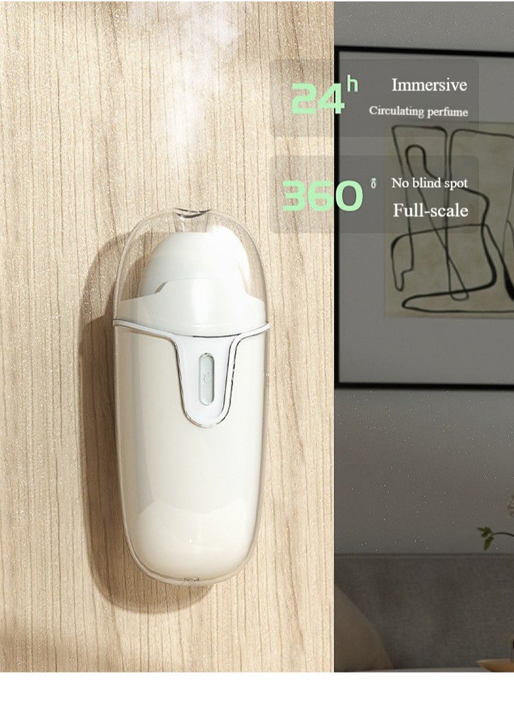 Healife - Mini aromatherapy machine, small humidifier, wall-mounted, suitable for room, home, office, nano atomization, waterless essential oil aromatherapy machine - Image 1