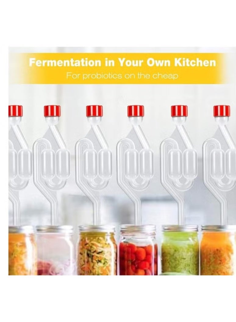 3 Pack Fermentation Airlock S Shape Air Lock Bubbler Air Lock Brewing Airlock Fermenter Check Valve Airlock - Image 3