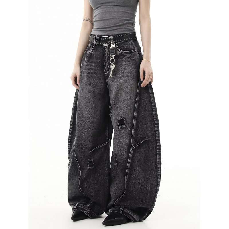 Unisex Casual Daily Denim Jeans - Image 3