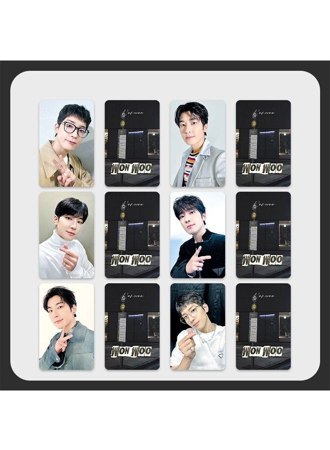 NIBEMINENT 6 Pieces SEVENTEEN Photo Cards - Image 1
