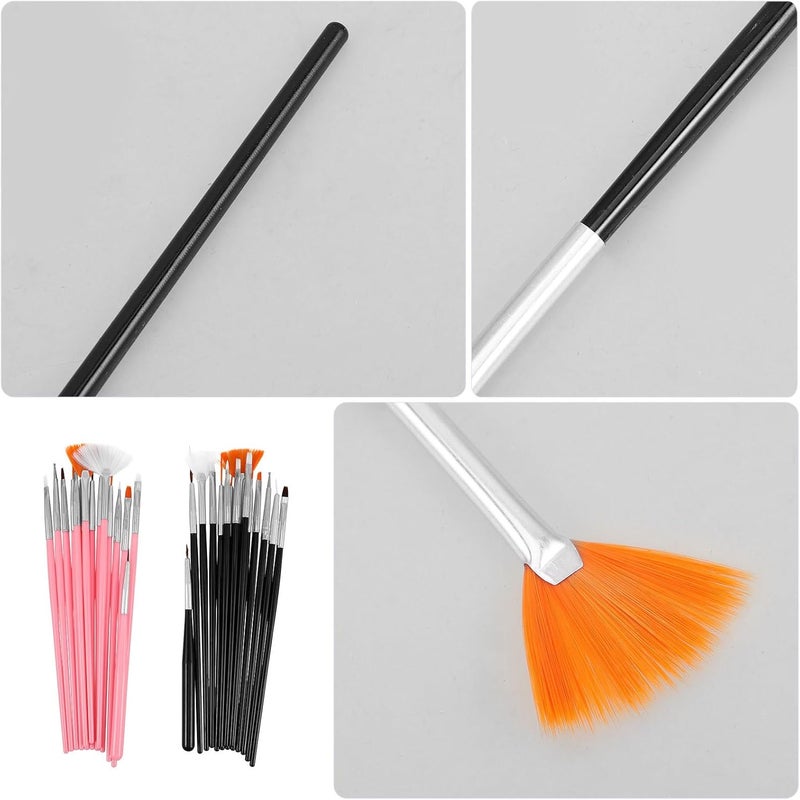 30pcs Cake Decorating Brushes Food-grade Pastry Basting Brushes for Baking and Fondant Icing Cake Modeling Tools with Soft Bristles for Cookie and Chocolate Decoration - Image 2