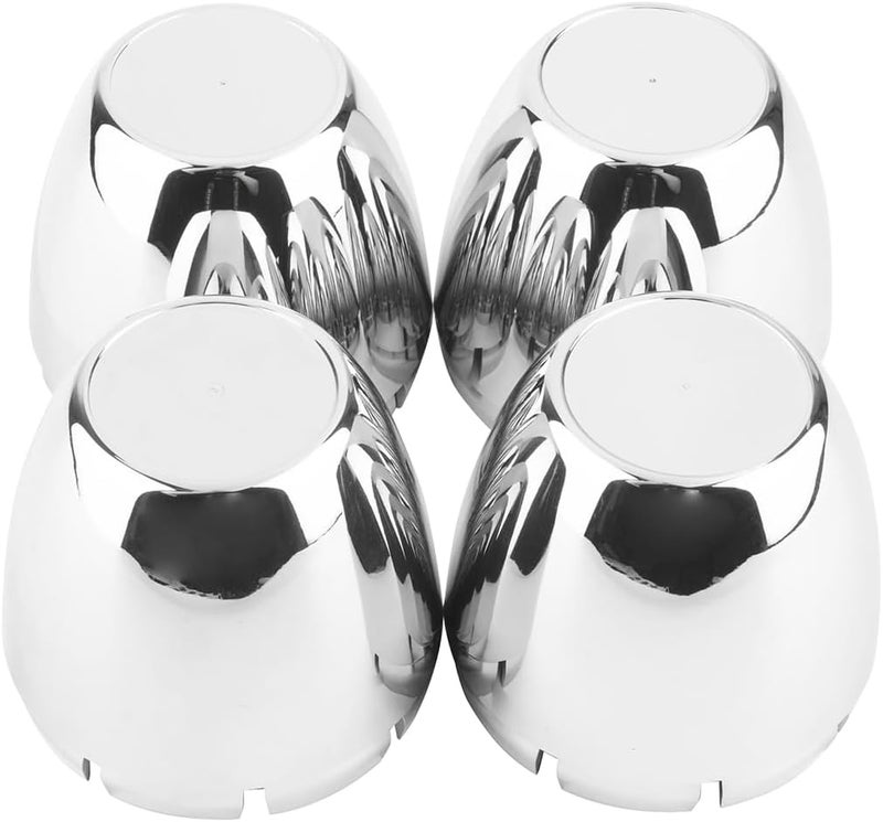 RTRHINOTUNING 2.75" Wheel Center Caps Compatible with 2-3/4" Bore Dome Center Cap for Rim, OD: 2.85"(72.5 mm) ID: 2.75"(70 mm) 4 PCS Chrome Hubcaps - Image 1