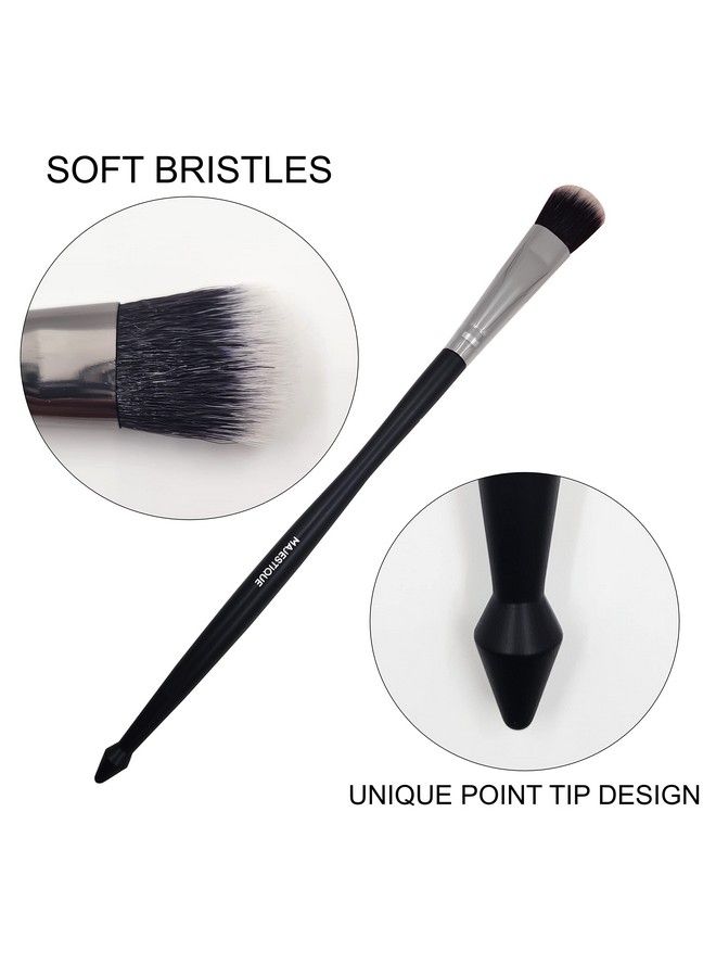 MAJESTIQUE Blending Eye Brush By Majestique Professional Contour Shading Make Up Brush Softens Dramatic Edges & Fine Lines For Eyeshadow Eyeliner & Concealer Fc34 - Image 5