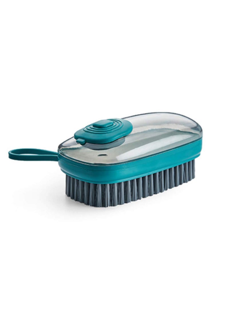 Prostuff.in Prostuff Scrub Brush Quality Soft Laundry Clothes Shoes Pot Washing Scrubbing Brush Automatic Liquid Addition Easy to Grip Household Cleaning Brushes Multicolor 