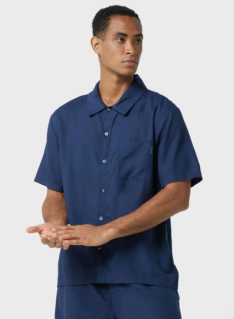 CALVIN KLEIN Essential Shirt & Shorts Set