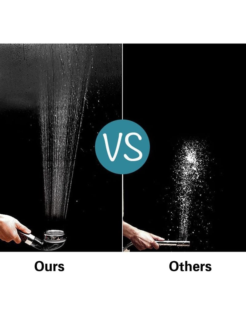 Spa Shower Head With Water Saving Filter For Hair Falling And Dry Skin