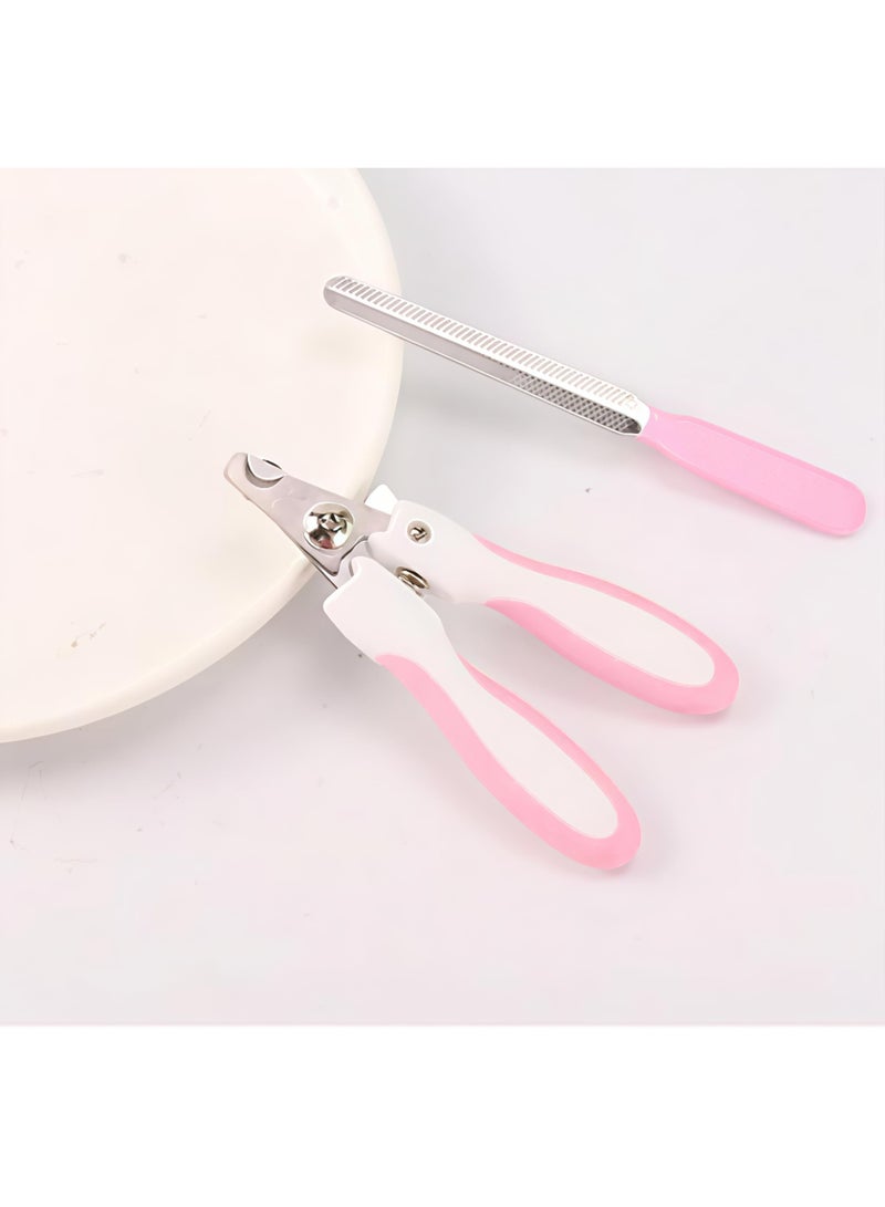 general Pet Nail Clippers and Trimmers for Dogs and Cats, Professional Grooming Tool with Safety Guard, Sharp Blades, Free Nail File, Avoid Overcutting, Suitable for Small and Large Pets - Image 2