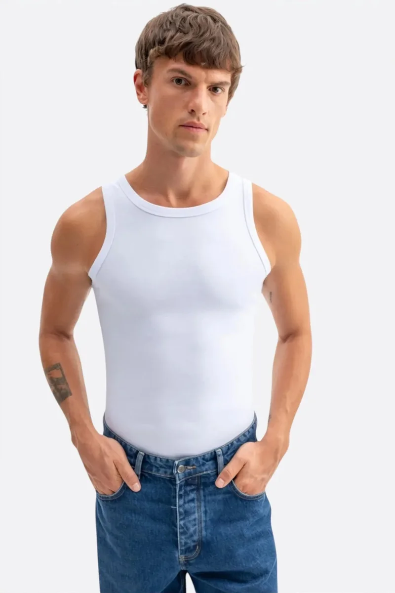 Giesto White GIESTO Men's T-Shirt for Men | Best Price UAE