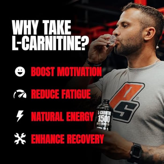 PROSUPPS L-Carnitine Liquid 1500, Stimulant-Free Liquid Shots for Men & Women - Clean Workout Drink for Energy, Performance & Muscle Recovery - No Sugar, No Carbs - 31 Servings, Berry - Image 4