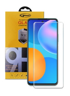 GMAX 9H Ultra HD Curved Edges Case Friendly Full Glue Tempered Glass Screen Protector For Huawei Y7a Clear  - Image 1